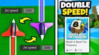 I Turned RED JET into FREE PURPLE JET!! | Build a boat for Treasure ROBLOX