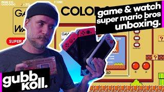 GAME & WATCH: SUPER MARIO Unboxing - Is it really BETTER than the SWITCH?