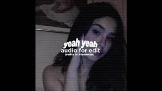 ⌜⊹ yeah yeah - audio for editing | young thug ∵⌟