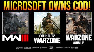 BREAKING: MICROSOFT OFFICIALLY OWNS CALL OF DUTY!