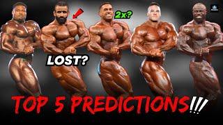 MR OLYMPIA 2024 TOP 5 PREDICTIONS (6 WEEKS OUT)