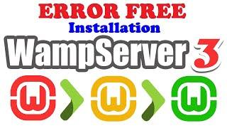 Wamp Server 3 Installation |  Error Free Installation | Visual C++ Redistributable Packages