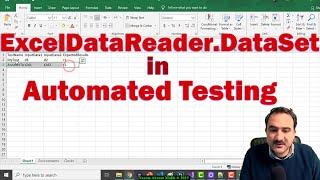 ExcelReader: Read DataSet w/ ExcelReader.DataSet From Excel In C# Test Automation Scripts tutorial