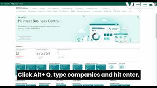 How Do I Set Up a New Company in Business Central?