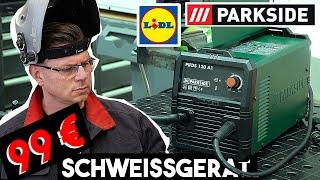 Im Test! 99 € PARKSIDE Schweißgerät PIFDS 120