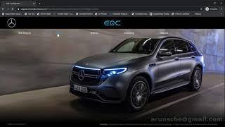 Mercedes-Benz | Car Confiqurator | webGL / threeJS