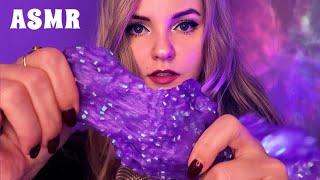 АСМР СЛАЙМЫ I Звуковые и визуальные триггеры, шепот I ASMR SLIMES Sound and visual triggers, whisper