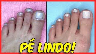 COMO FAZER AS UNHAS DOS PÉS + FRANCESINHA FÁCIL ‹ Unhas da Lalá ›