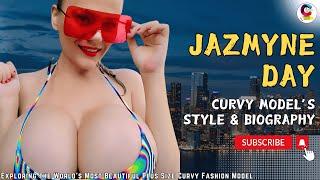 Jazmyne Day  Plus Size Fashion Trends: Top USA Curvy Runway Model’s Style & Biography