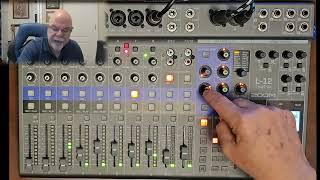 Zoom Livetrak L 12 Simple Tutorial Part 5 Learning Scenes - What's next