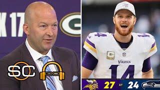 ESPN SC | Vikings will win NFC North and steal the No. 1 seed in NFC with Sam Darnold - Hasselbeck