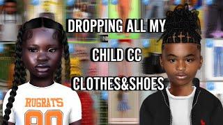 ULTIMATE CHILD CLOTHES/SHOES CC FOLDER SIMS 4