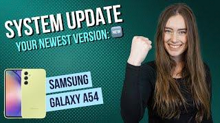 Samsung Galaxy A54 5G - How to Software Update •  •  •  • Tutorial