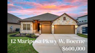 JUST LISTED! 12 Mariposa Pkwy W, Boerne, TX 78006