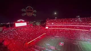 Illinois at Nebraska Highlights (Lightshow)