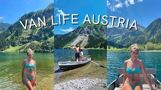 VAN LIFE AUSTRIA | We hired a boat | Wild camping is impossible here...