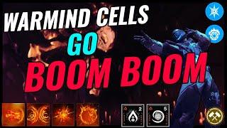 Hallowfire Heart + Warmind Cells = The Boom Boom Solar Titan Build Destiny 2 | Solar Titan Fun Ha!