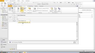 How to Send Bcc in Outlook 2010