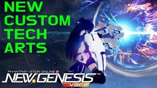 PSO2:NGS All New Customizable Tech Arts Guide