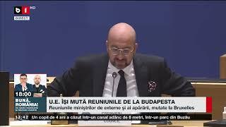 UE ÎȘI MUTĂ REUNIUNILE DE LA BUDAPESTA. Știri B1TV_ 23 iulie 2024