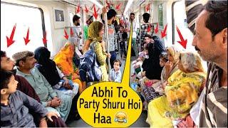 Funny Poetry In Metro(Part 6)Funny Public Reactions @AniqCrazyFun