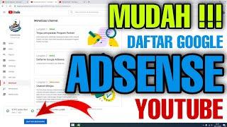 Cara daftar Google Adsense Youtube Pemula 2021