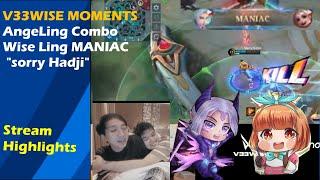 V33WISE MOMENTS AngeLing Combo Wise's Ling MANIAC