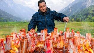 Cooking on Fire  – Roasted Bones in Azerbaijan’s Mountains