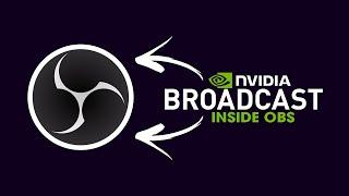 Adding NVIDIA BROADCAST into OBS | Noise Removal & Echo Removal.