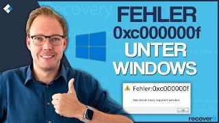 Windows-Fehler 0xc000000f beheben – So geht’s