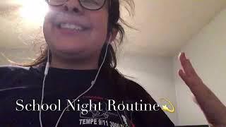 GRWM (school night routine) /w Ebony