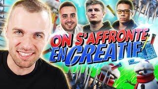 ON S'AFFRONTE SUR LE MODE CRÉATIF !  (Fortnite ft. Doigby, Kinstaar, Jbzz)