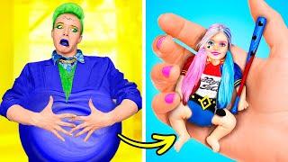 How Did It Happen? Joker is Pregnant! Pregnancy Hacks by Ha Hack