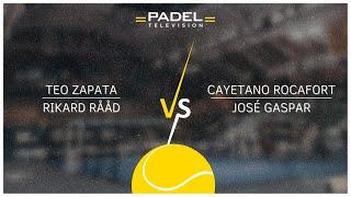 Teo Zapata / Rikard Rååd VS Cayetano Rocafort / José Gaspar | FREE MATCH | Cupra Swedish Padel Tour7