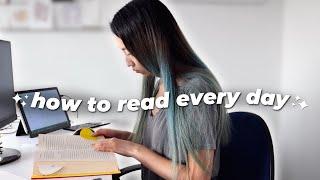 How to Start a BOOK READING HABIT the ultimate guide for beginners to read every day