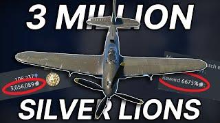 I made 3,000,000 Silver Lions in 1 Game of War Thunder