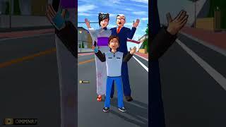 Mio Family Vs Yuta Family Fight#viral #shorts#dramasakuraschoolsimulator#trending