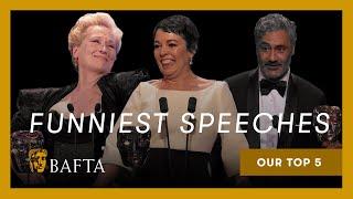 Meryl Streep, Olivia Colman, Taika Waititi and more...  | Top 5 hilarious BAFTA speeches