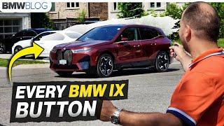 BMW iX Every Button Explained