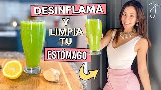 JUGO VERDE para DESINFLAMAR el Vientre y LIMPIAR el Estómago I Yovana