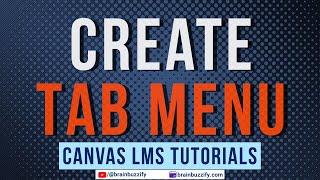 Create Tab Interaction in Canvas LMS