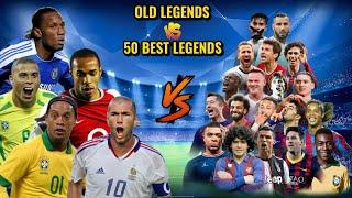 Ronaldo R9️Zidane️Ronaldinho️Thiery Henry️Drogba VS 5️⃣0️⃣ BEST LEGENDS 