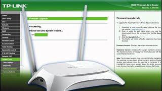 How to upgrade TP Link Router Firmware TL-WR840N | TecH FiberNeT