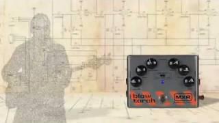 MXR M-181 Bass Blowtorch Overdrive Distortion Pedal Video Demo