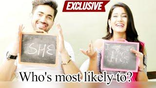 EXCLUSIVE! Aditi Rathore & Zain Imam Play Who Is Most Likely To? | Naamkarann | AvNeil