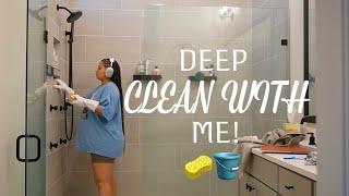 DEEP CLEAN MY ENTIRE HOME WITH ME *extreme cleaning motivation *