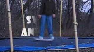 Trampoline Snowskating /w Rich