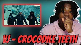 VJ  Crocodile Teeth | REACTION (FINNISH RAP)