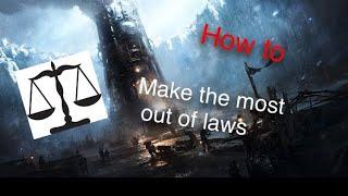 Frostpunk tutorial laws