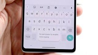 How To FIX Gboard No Permission For Voice Typing!